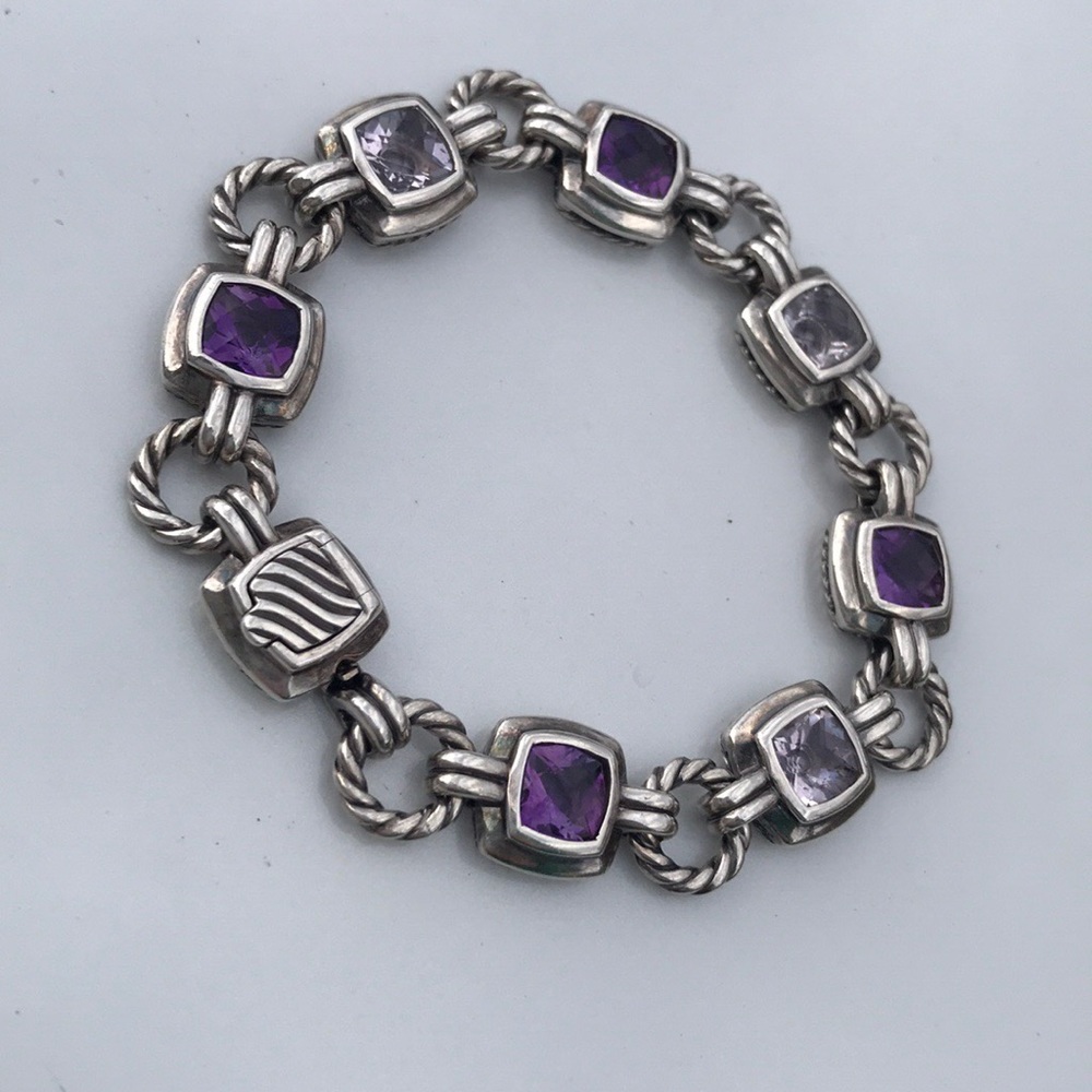 Rare David Yurman Amethyst Bracelet